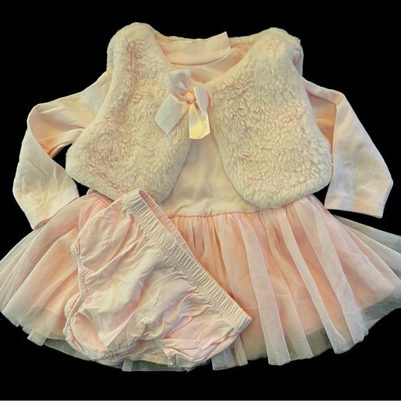 Light Pink Baby Dress - Picture 1 of 3